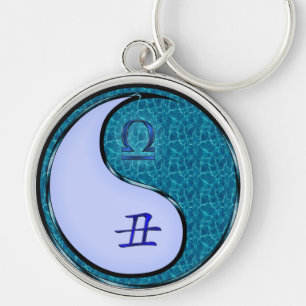 Porte-clés Libra & Water Ox