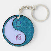 Porte-clés Libra & Water Rooster (Dos)