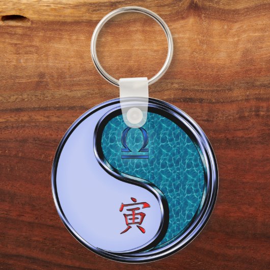 Porte-clés Libra & Water Tiger (Recto)