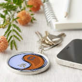 Porte-clés Libra & Wood Dragon (Côté)