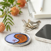 Porte-clés Libra & Wood Tiger (Côté)