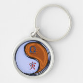 Porte-clés Libra & Wood Tiger (Devant)