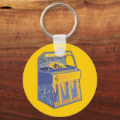 Porte-clés Librairie rétro (Recto)