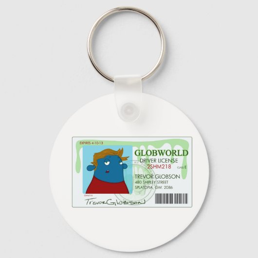 Porte-clés Licence des pilotes (Recto)