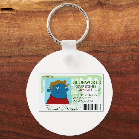 Porte-clés Licence des pilotes (Recto)