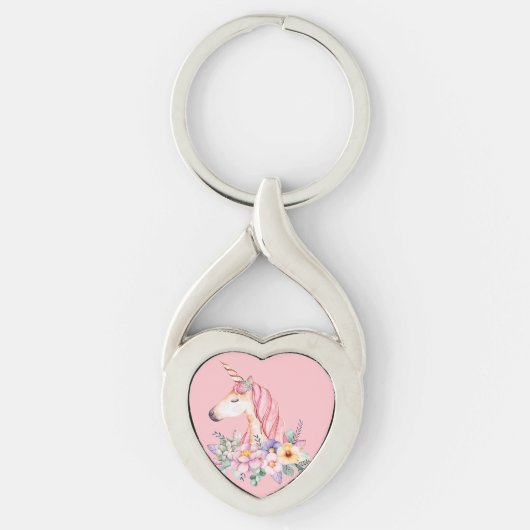 Porte-clés Licorne (Devant)