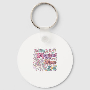 Porte-clés Licorne Dans Mon Ère De Maman Magique Kawaii POD A