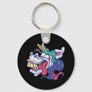 Porte-clés Licorne folle