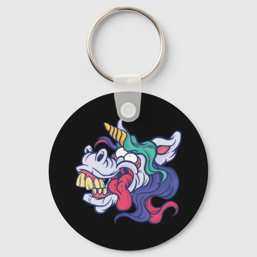 Porte-clés Licorne folle (Recto)