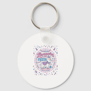 Porte-clés Licorne Llamacorne Fiesta T-shirt Graphique Amusan