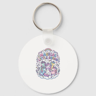 Porte-clés Licorne Magical Little Squad Conception Graphique