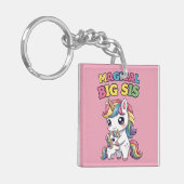 Porte-clés Licorne Magique Grande Sœur (Devant gauche)