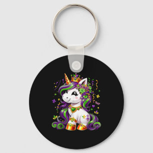 Porte-clés Licorne Mignonne Mardi Gras Filles Enfants Femmes