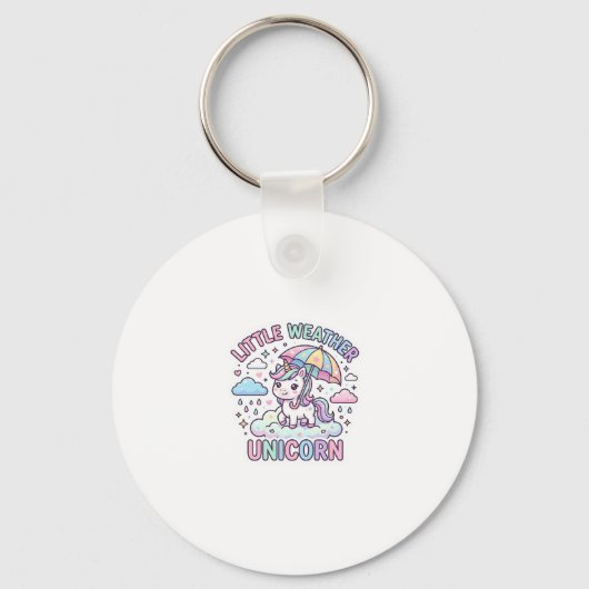 Porte-clés Licorne Petit temps Licorne Conception Graphique W (Recto)