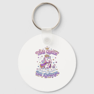 Porte-clés Licorne Petite Reine Grand Royaume Idée Cadeau Aut