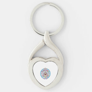Porte-clés Licorne Pugicorn Puissance Drôle Cadeau Mignon Con