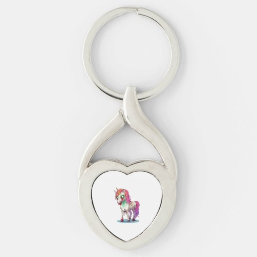 Porte-clés Licorne zombie (Devant)