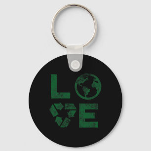 Porte-clés Liebe Jour des terres 90s Enfants Recyclés Vintage