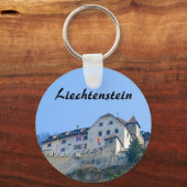 Porte-clés Liechtenstein Vaduz Château Souvenir (Recto)