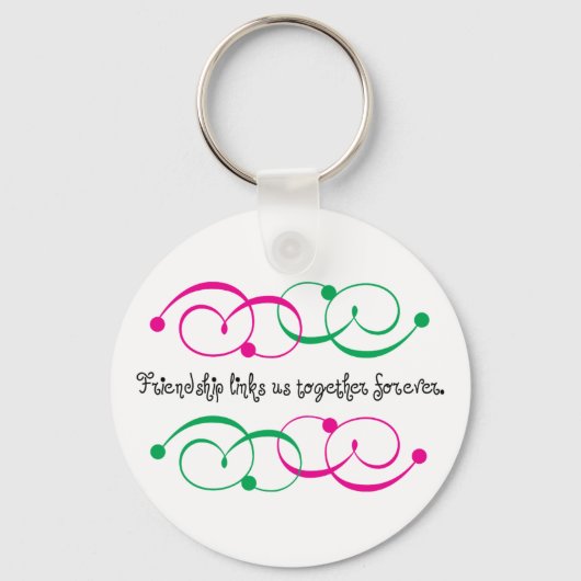 Porte-clés Liens d'amitié (Recto)