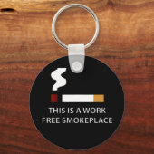 Porte-clés Lieu de travail sans fumée (Recto)