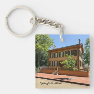 Porte-clés Lieu historique Lincoln Home