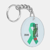 Porte-clés Life Given Life Received Kidney Transplant  (Devant gauche)