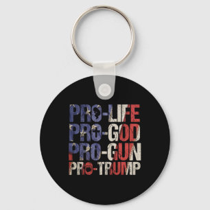 Porte-clés Life God Gun Trump Usa réélit Donald Trump 2020