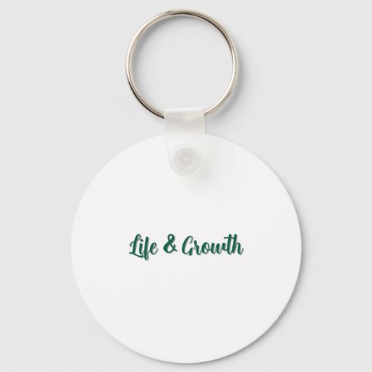 Porte-clés Life & Growth (Verso)