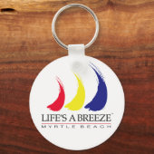 Porte-clés Life is a Breeze™_Paint-The-Wind_Myrtle Beach (Recto)