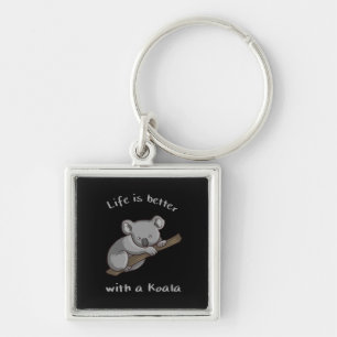 Porte-clés Life Is Better With Koala