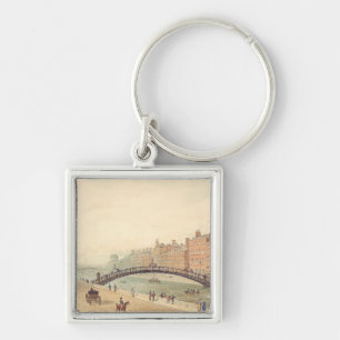 Porte-clés Liffey Bridge à Dublin par Samuel Frederick Brocas