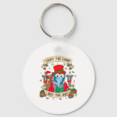 Porte-clés Light The Lamp Not The Rat Funny Christmas Matchin (Recto)
