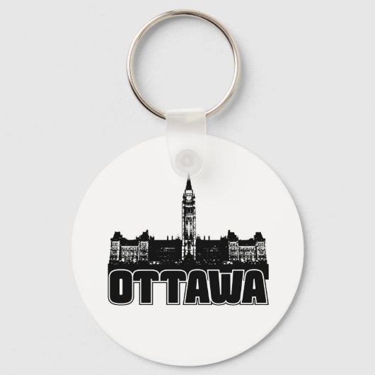 Porte-clés Ligne aérienne d'Ottawa (Recto)