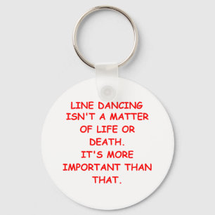 Porte-clés ligne danse