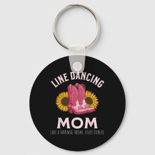 Porte-clés Ligne Danser Maman Fête des Mères Pays Ouest
