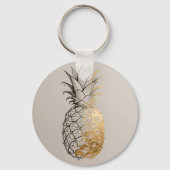 Porte-clés Ligne de l'ananas doré (Verso)
