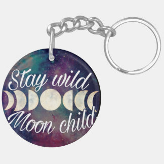 Porte-clés Ligne de produits de badge Stay Wild Moon Child Ge