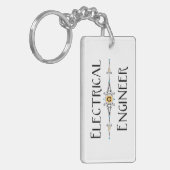 Porte-clés Ligne décorative du génie électrique (Devant gauche)