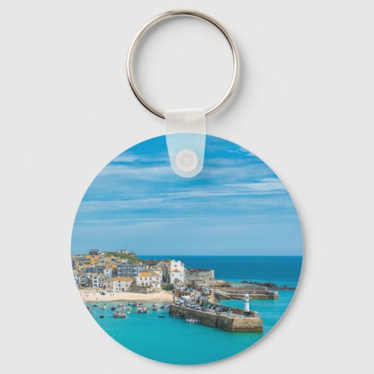 Porte-clés ligne d'horizon de St Ives (Recto)
