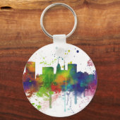 PORTE-CLÉS LIGNE SKYLINE BALTIMORE MARYLAND (Recto)