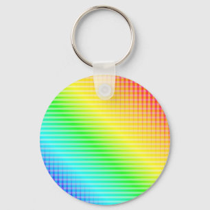 Porte-clés Lignes arc-en-ciel
