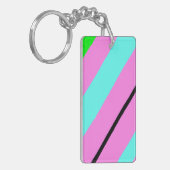 Porte-clés Lignes colorées (Devant gauche)