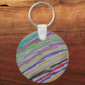 Porte-clés Lignes de dessin Crayon (Recto)