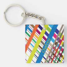 Lignes diagonales multicolores