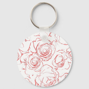 Porte-clés Lignes directrices de Red Roses