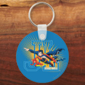 Porte-clés Ligue de Justice (Recto)