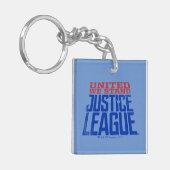 Porte-clés Ligue de Justice | United We Stand Graphic (Devant gauche)