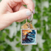 Porte-clés Like Fine Wine Fire Keychain (main)