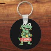 Porte-clés Lil Lizard Funny Lizard Trending Meme (Recto)